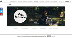 Desktop Screenshot of frokenkraesen.com